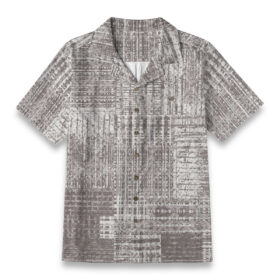 Contemporary Aloha Button-Down Shirt for Men