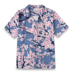 Men’s Soft Tropical Vacation Print Shirt