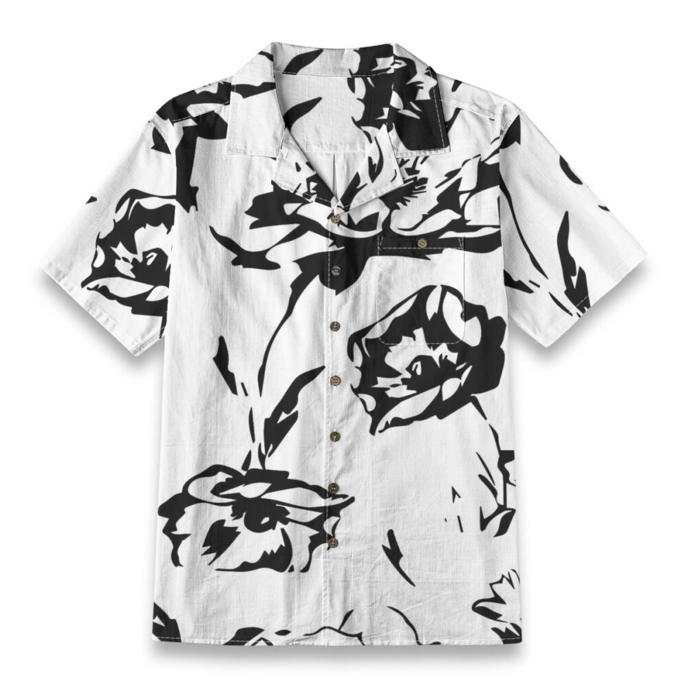 Casual Island Print Streetwear Hawaiian Shirt