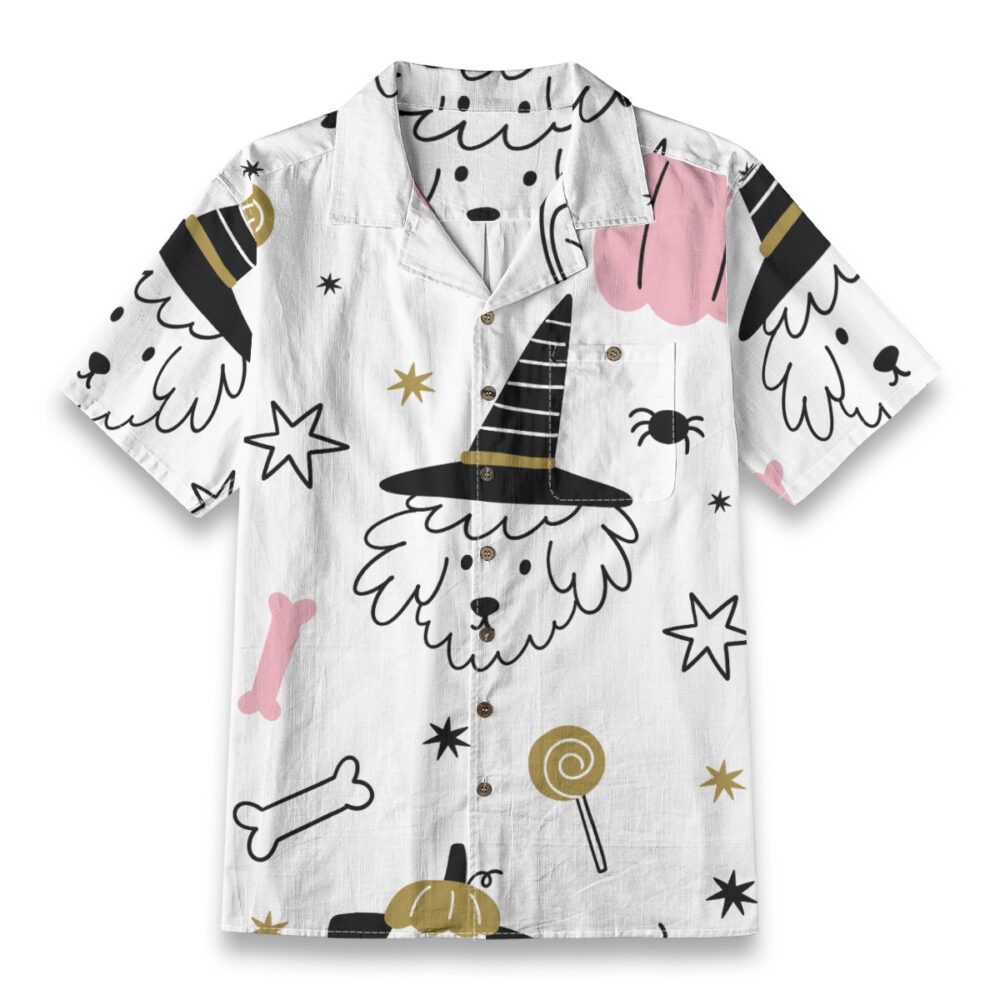 Classic Bright Hawaiian Button Shirt