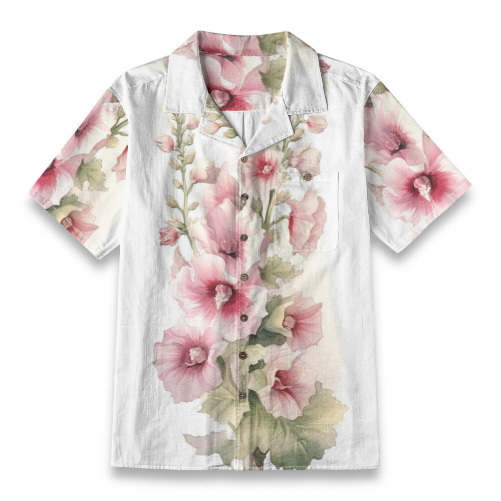 Soft Aura Relaxed Summer Aloha Shirt