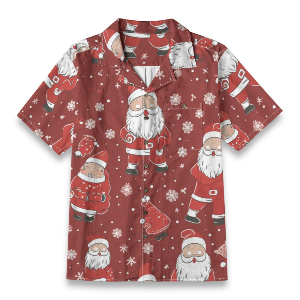 Timeless Bright Island Print Aloha Shirt