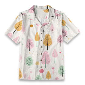 Fun Island Print Hawaiian Party Shirt